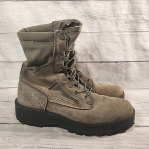 Wellco Air Force TW Boots Size 9 R Sage Green